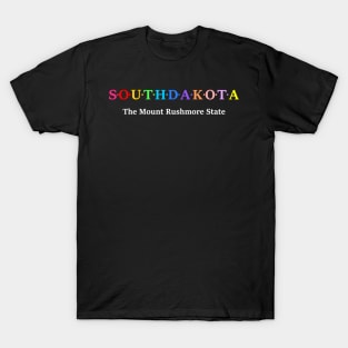 South Dakota, USA. The Mount Rushmore State. T-Shirt